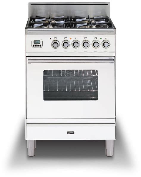 24 inch white gas stove